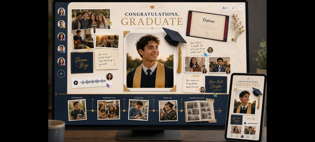 Congratulations, Graduate concept render